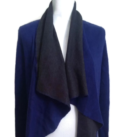 Eileen Fisher Sweaters - 🌻Eileen Fisher Sweater S Blue Gray Long Cardigan